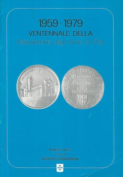 1959-1979 Ventennale della Associazione degli Amici di Pisa - copertina