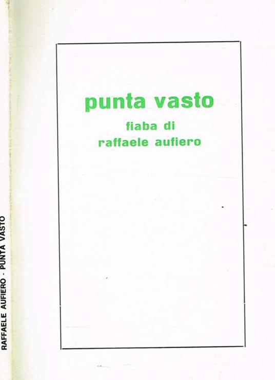 Punta Vasto - Raffaele Aufiero - copertina