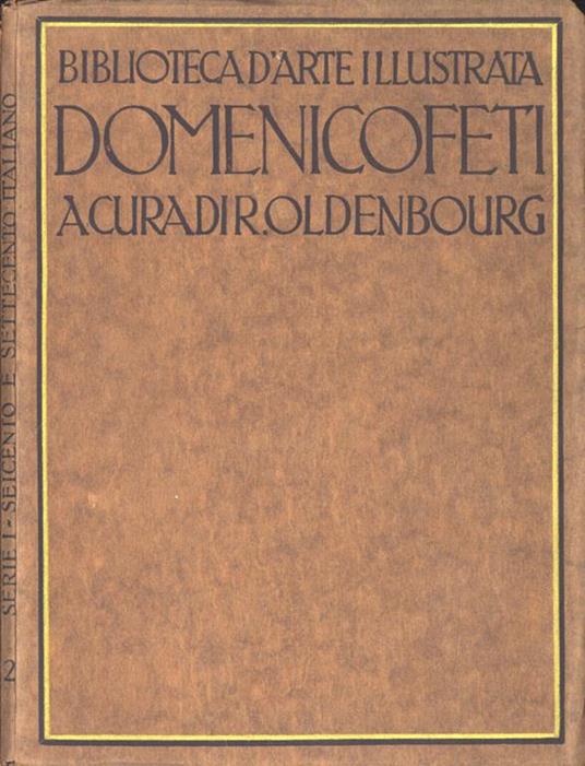 Domenico Feti - copertina