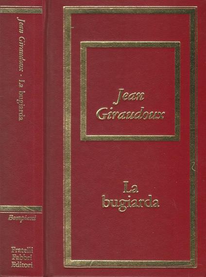 La bugiarda - Jean Giraudoux - copertina