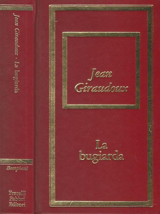 La bugiarda - Jean Giraudoux - copertina