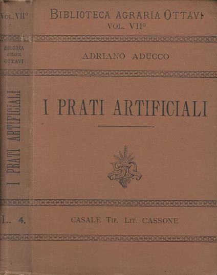 I prati artificiali - Adriano Aducco - copertina