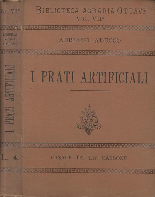 I prati artificiali - Adriano Aducco - copertina