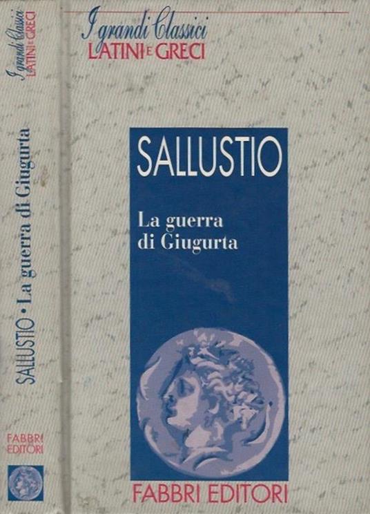 La guerra di Giugurta - C. Crispo Sallustio - copertina