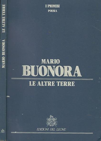 Le altre terre - Mario Buonora - copertina