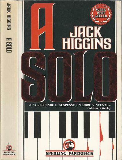A solo - Jack Higgins - copertina