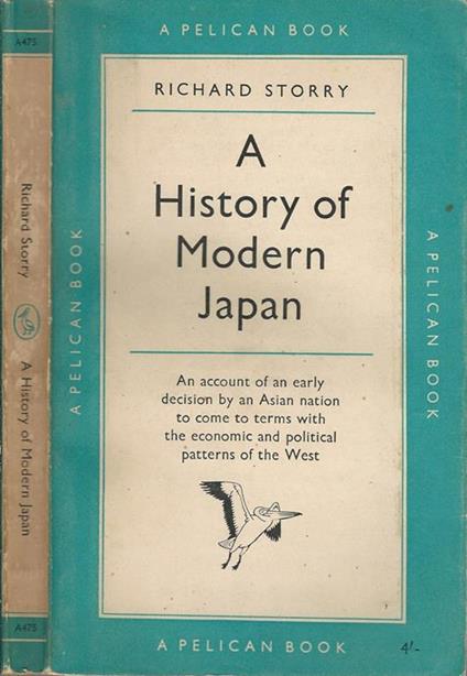 A history of modern Japan - Richard Storry - copertina
