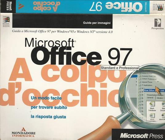 Microsoft office 97 Standard e Professional - copertina