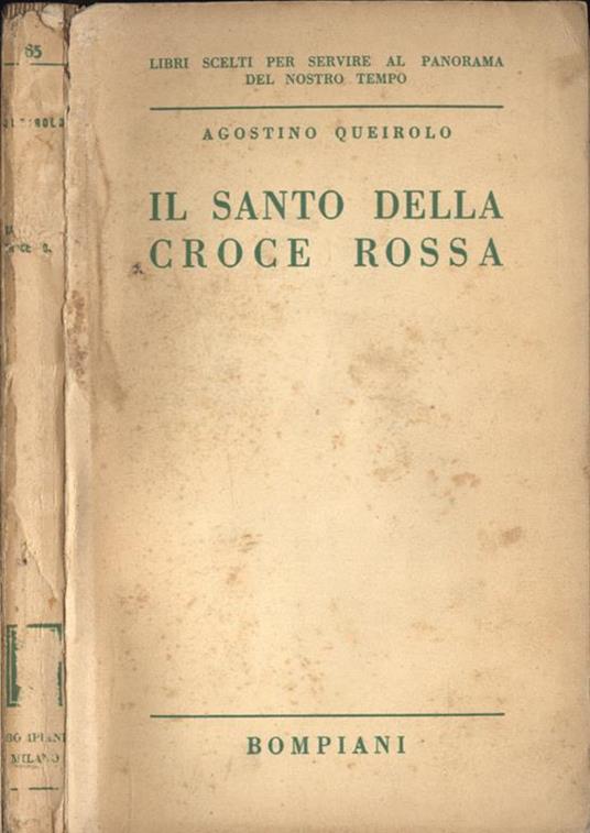 Il Santo della Croce Rossa - Agostino Queirolo - copertina