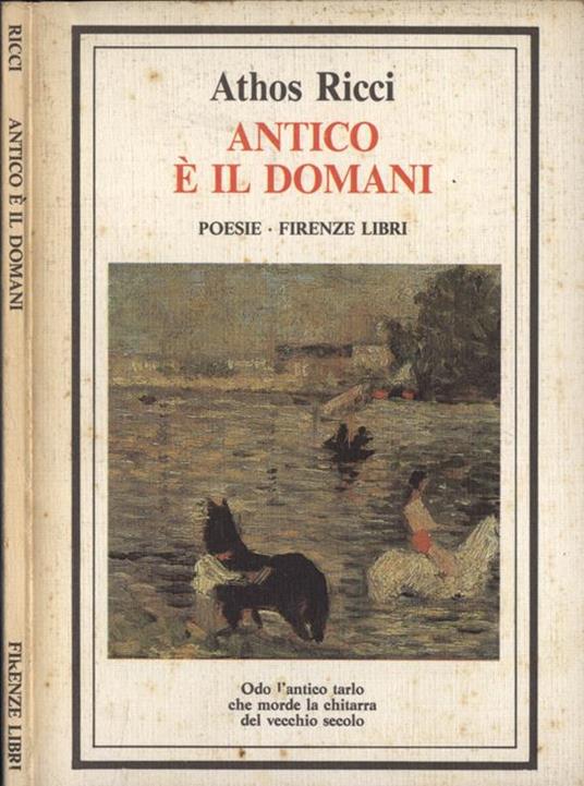 Antico è il domani - Athos Ricci - copertina