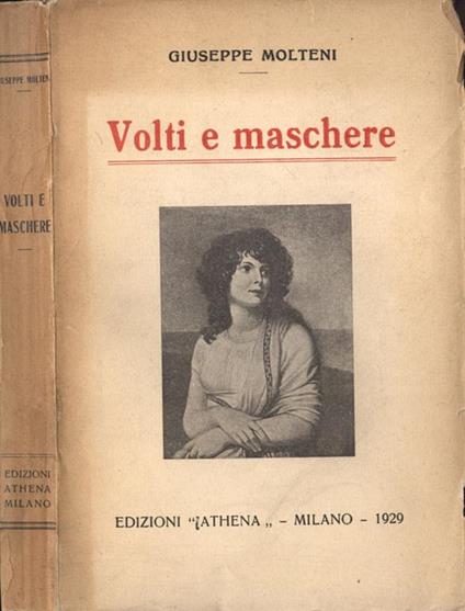 Volti e maschere - Giuseppe Molteni - copertina