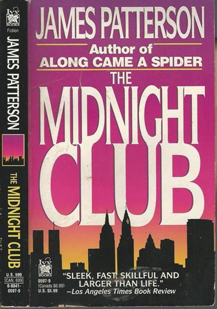 The midnight club - James Patterson - copertina