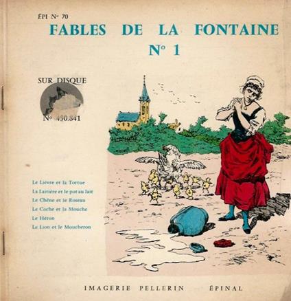 Fables de La Fontaine n. 1 - Jean de La Fontaine - copertina