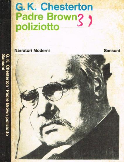 Padre Brown poliziotto - Gilbert K. Chesterton - copertina