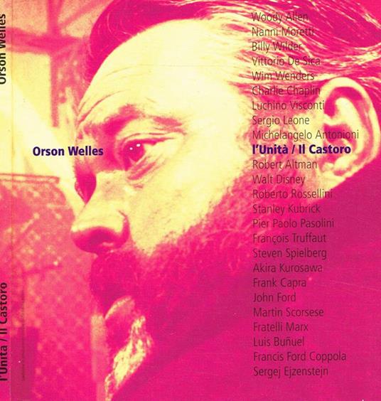 Orson Welles di: Claudio M.Valentinetti - copertina