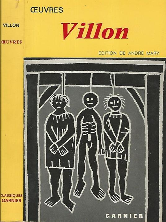 Oeuvres - François Villon - copertina