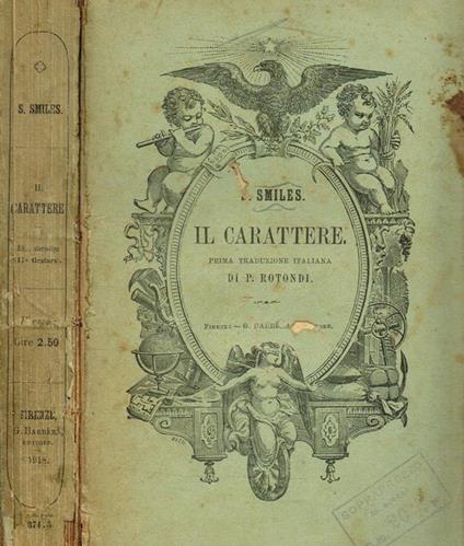 Il carattere - Samuel Smiles - copertina