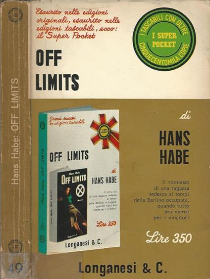 Off limits - Hans Habe - copertina