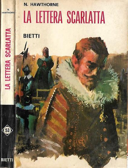 La lettera scarlatta - Nathaniel Hawthorne - copertina