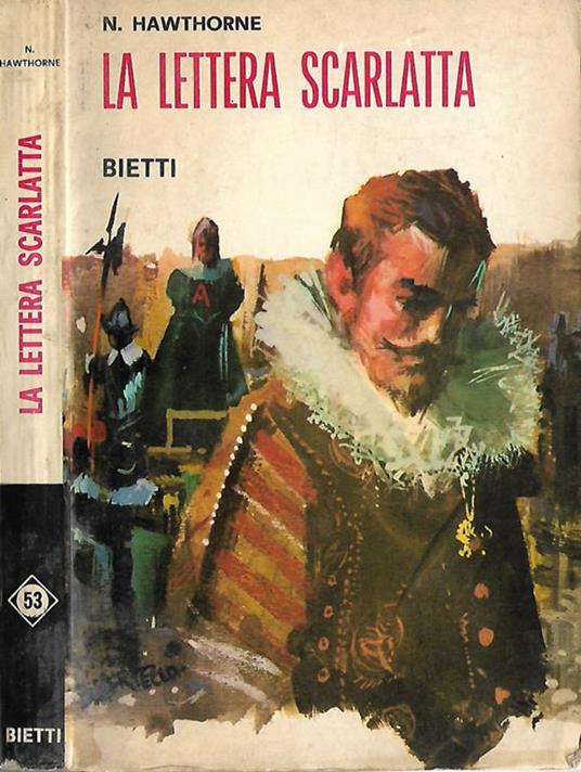 La lettera scarlatta - Nathaniel Hawthorne - copertina