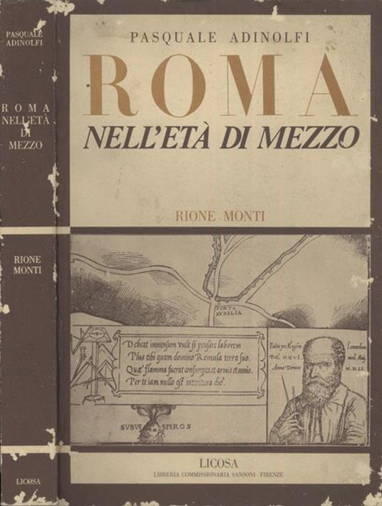 Roma nell'età di mezzo. Rione Monti - copertina