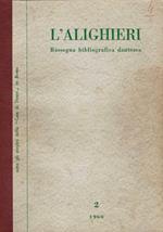 L' Alighieri n. 2. Rassagna bibliografica Dantesca