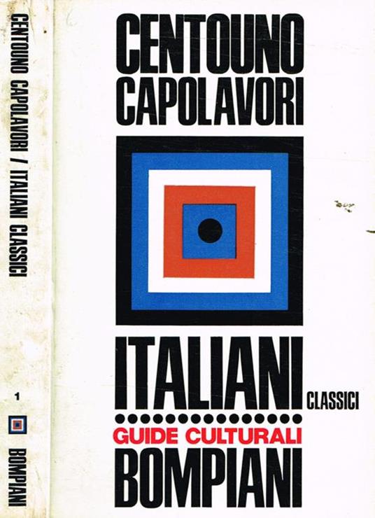 Centouno capolavori della letteratura italiana classica - copertina