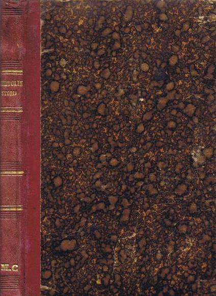 Storia Antica ad Uso delle Scuole Secondarie Secondo i Nuovi Programmi (Parte Prima) - Francesco Bertolini - copertina