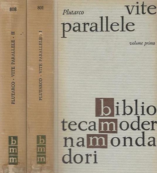 Vite parallele - Plutarco - copertina