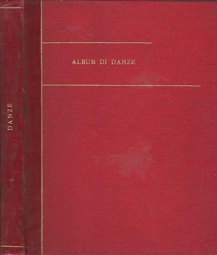 Album di danze - copertina