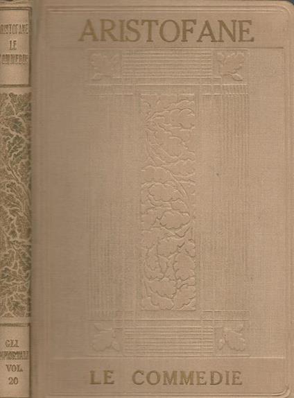 Le commedie Vol II - Aristofane - copertina
