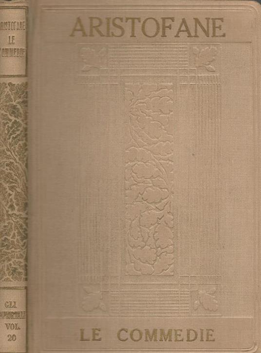 Le commedie Vol II - Aristofane - copertina