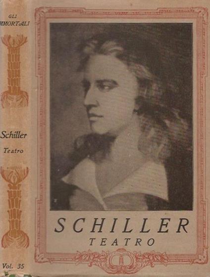 Teatro vol. III - Friedrich Schiller - copertina