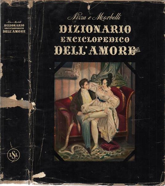 Dizionario enciclopedico dell'amore. in appendice un glossario sessuologico - copertina