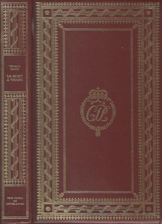 La mort a Venise - Thomas Mann - copertina
