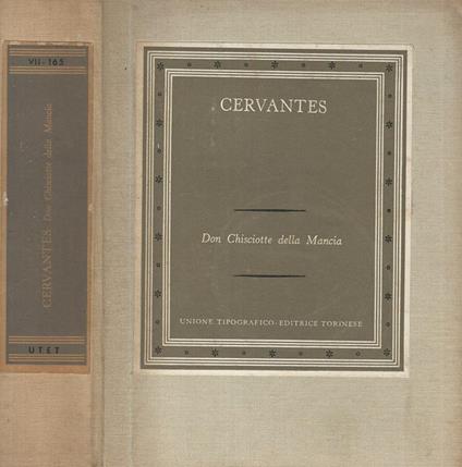 Don Chisciotte della Mancia Vol I - Miguel de Cervantes - copertina