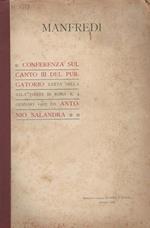 Conferenza sul canto III del Purgatorio. letta nella Sala Dante in Roma il 4 gennaio 1903 da Antonio Salandra