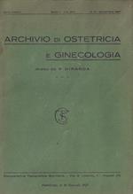 Archivio di Ostetricia e Ginecologia (Vol. n. XIV) di: G. Miranda