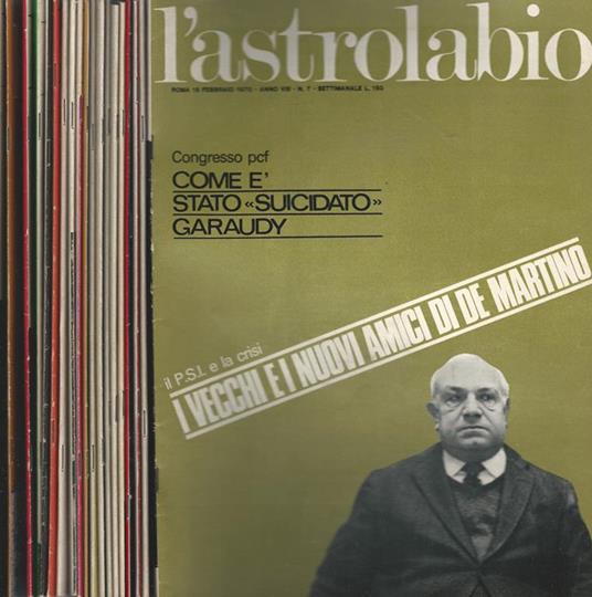L' astrolabio - copertina