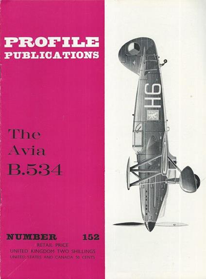 The Avia B.534 - copertina