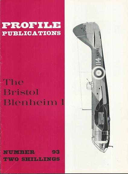 The Bristol Blenheim I - copertina