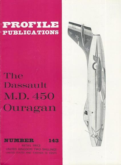 The Dassault M.D. 450 Ouragan - copertina