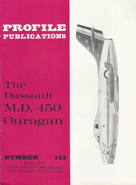 The Dassault M.D. 450 Ouragan - copertina