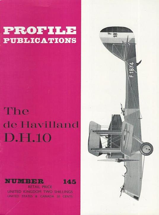 The de Havilland D.H. 10 - copertina
