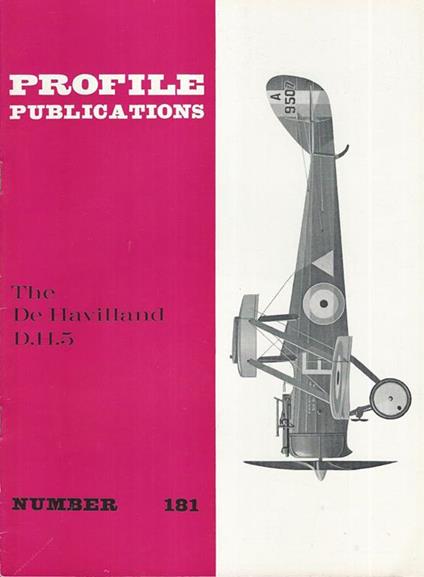 The De Havilland D.H.5 - copertina