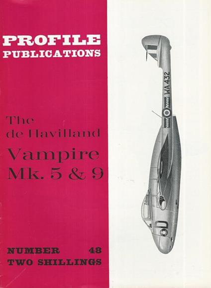 The de Havilland Vampire Mk. 5 & 9 - copertina