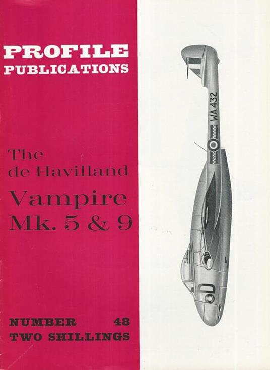 The de Havilland Vampire Mk. 5 & 9 - copertina