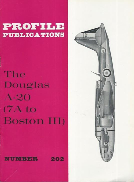 The Douglas A-20 (7A to Boston III) - copertina