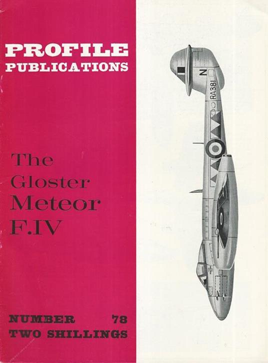 The Gloster Meteor F.IV - copertina