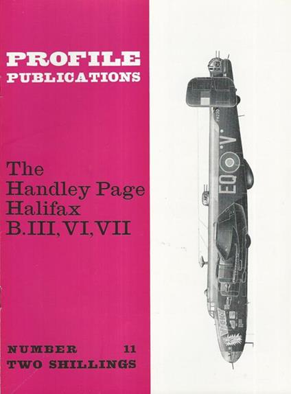 The Handley Page Halifax B.III, IV, VII - copertina